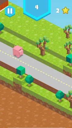 Blocky Pig Runner - Screenshot 3