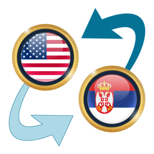 US Dollar to Serbian Dinar icon