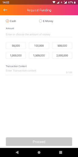 MytelPay CSE Screen 2