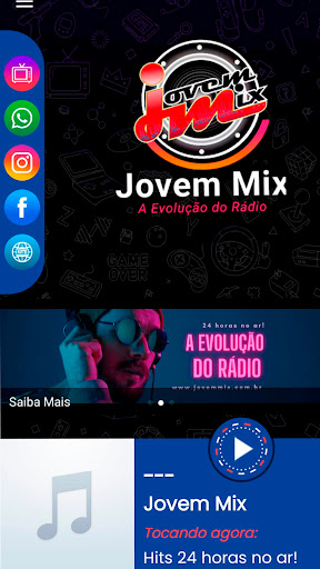 Android application Jovem Mix screenshort