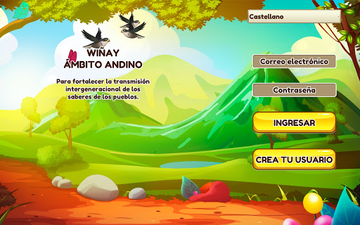 Android application WIÑAY ANDINO RCL screenshort