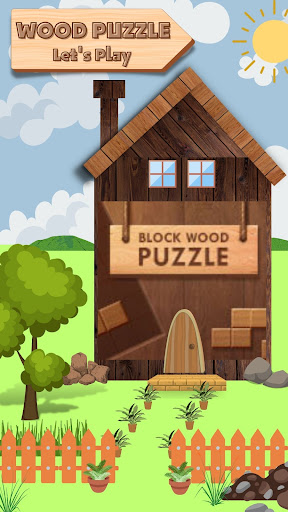 Android application Wood Puzzel screenshort