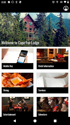 Android application Cape Fox Lodge screenshort