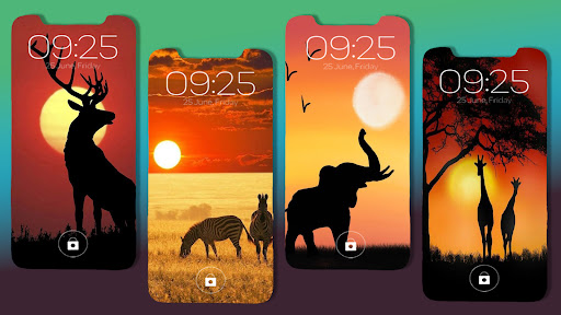 Android application Sunset Wallpaper screenshort