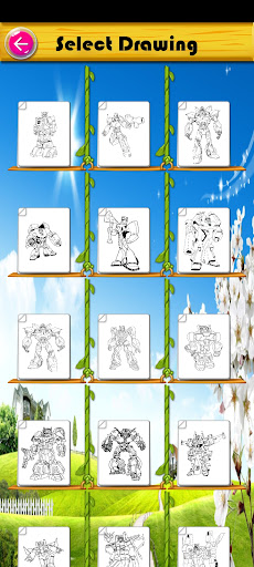 Robots Coloring And Game