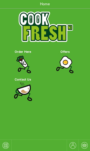 Android application Cook Fresh Deli screenshort