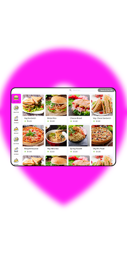 iPos Ordering Screen 2