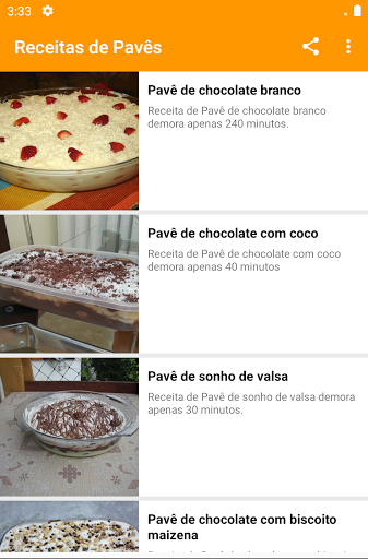 Receitas de Pavês Screen 3