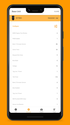 Sensorbee Screen 3
