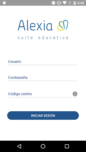 Android application Alexia Aula AR screenshort