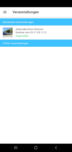 Android application myFFS screenshort