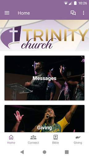Android application Trinity Christian screenshort