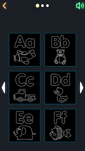 Alphabet kids game: ABC
