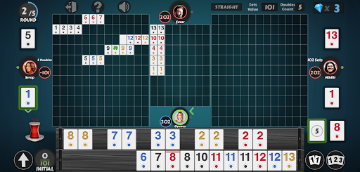 Android application 101 Okey screenshort