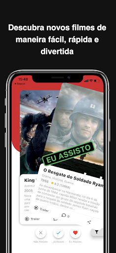 Android application Eu Assisto - Descubra filmes screenshort