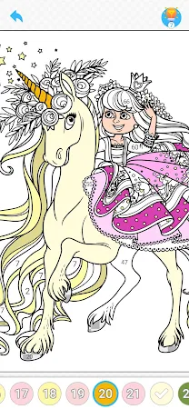 Game screenshot Princess Coloring Book Game mod apk