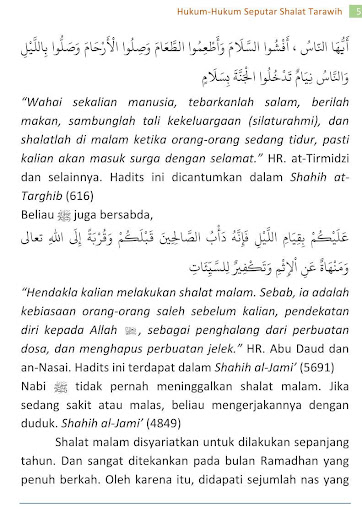 Hukum-Hukum Seputar Shalat Tarawih - Pdf
