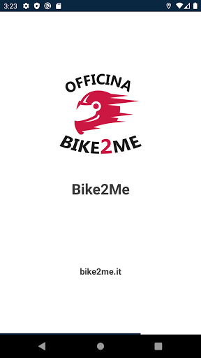 Android application Bike2Me screenshort