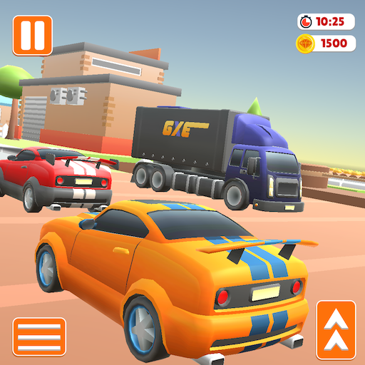 Kid Cars Highway Traffic Race