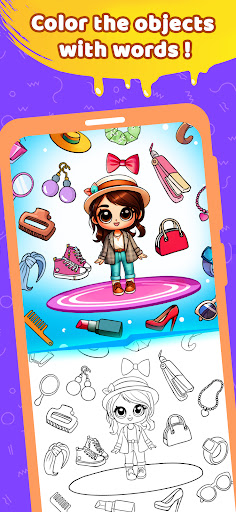 Word Art - Color Book Puzzle