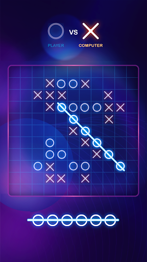 Tic Tac Toe Neon - 2 Player by Files Studio