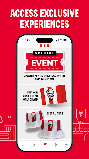 KFC THAILAND Delivery & Pickup Screen 3