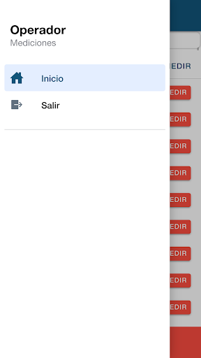 Android application GESPH Mediciones screenshort