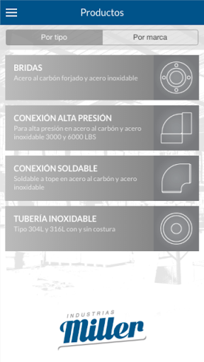 Industrias Miller Screen 2