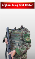 screenshot of Afghan army dress editor: comm