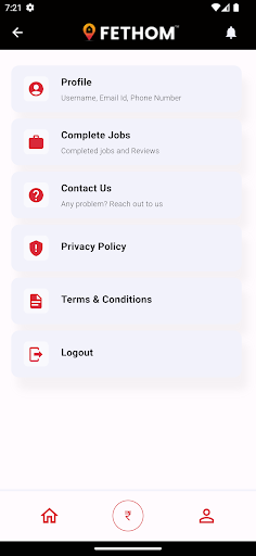 Fethom Service Screen 3