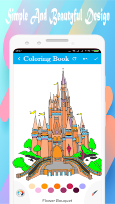Castle Coloring Bookのおすすめ画像1