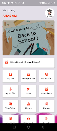 Android application St. John Public School, Amethi screenshort