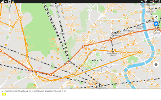 Transporte publico Roma screenshot