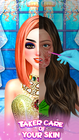 Game screenshot ASMR Makeup Dress Up Game apk download