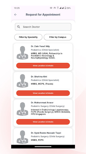 Dr.Ziauddin Hospital screenshot 10