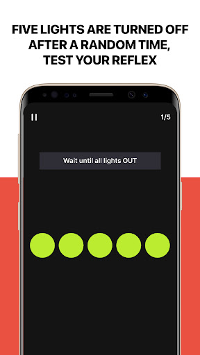 LightsOut Reaction Time/Reflex Screen 2