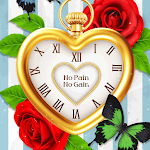 Cover Image of Baixar Heart Clock - Wallpaper  APK
