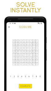 Captura 3 SoSu.Me - Solving Sudokus. Mad android