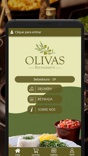 Android application Olivas Restaurante screenshort