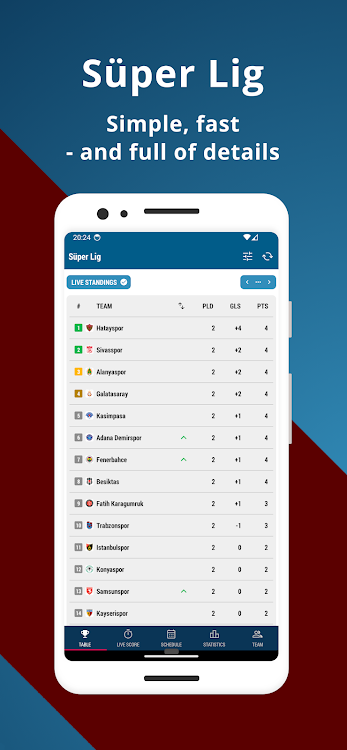 Live Score - Football Türkiye - 3.420.0 - (Android)