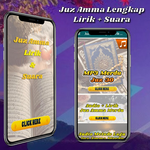 Android application Juz Amma Lengkap Lirik + Suara screenshort