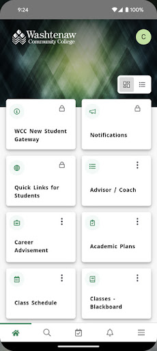 Android application MyWCC screenshort