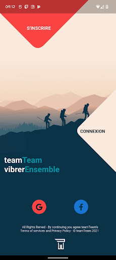 Android application teamTeam-Alpha screenshort