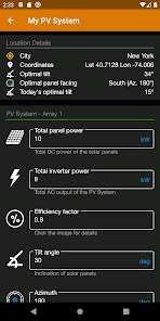 Captura de Pantalla 22 PV Forecast: Solar Power & Gen android