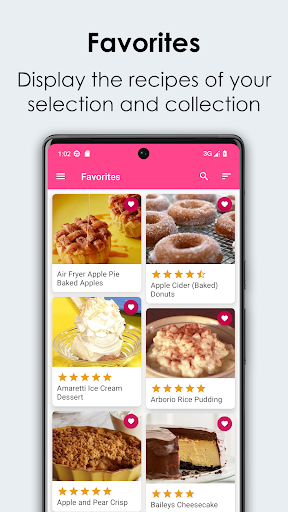 Desserts Recipes Cookbook Screen 2