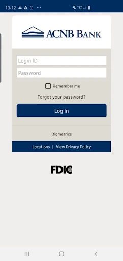 Android application ACNB Bank Mobile App screenshort