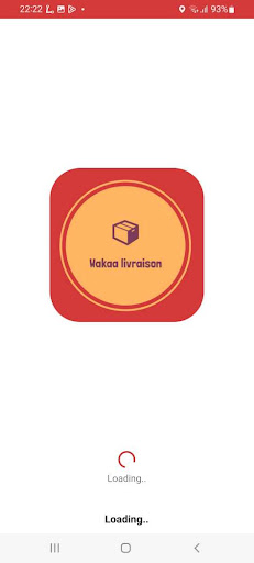 Android application Wakaa Livraison screenshort
