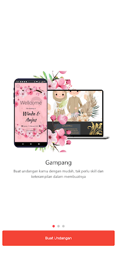 Android application Keinvite: Undangan Digital screenshort