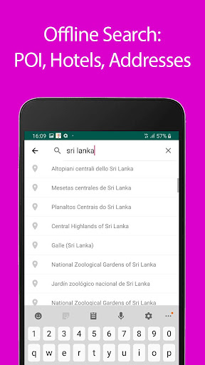 Sri Lanka Offline Map and Trav Screen 3