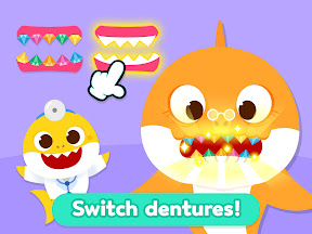 Baby Shark Dentist Play: Game screenshot